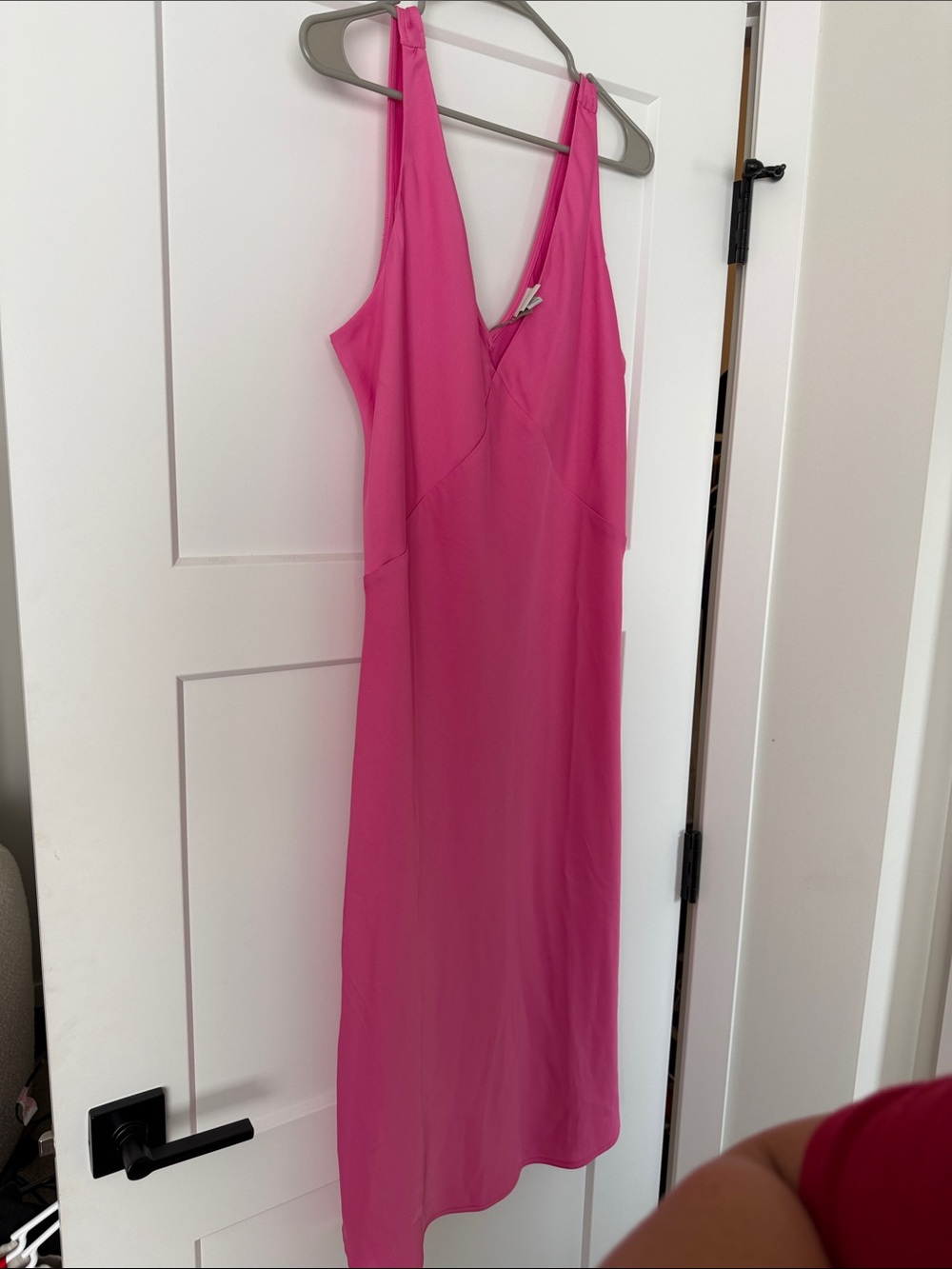 a new day Hot Pink Midi Slip Dress - Picture 3 of 4